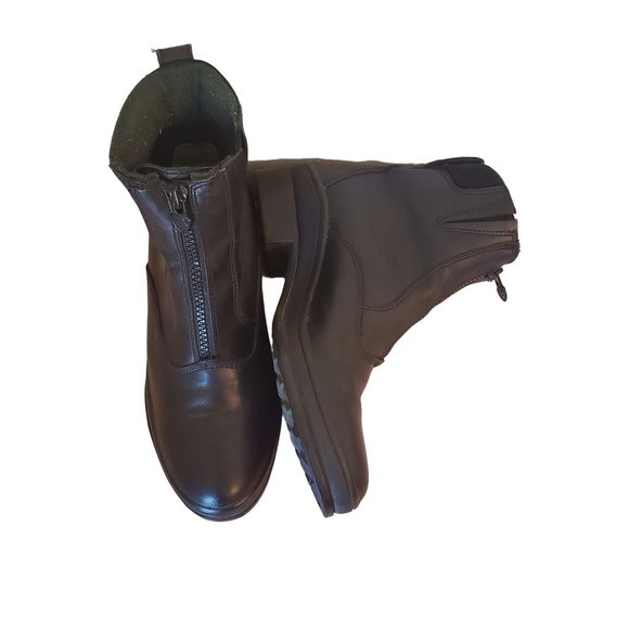 Ariat Shoes - Ariat 7B High Top Boots Leather Zip Up 68001